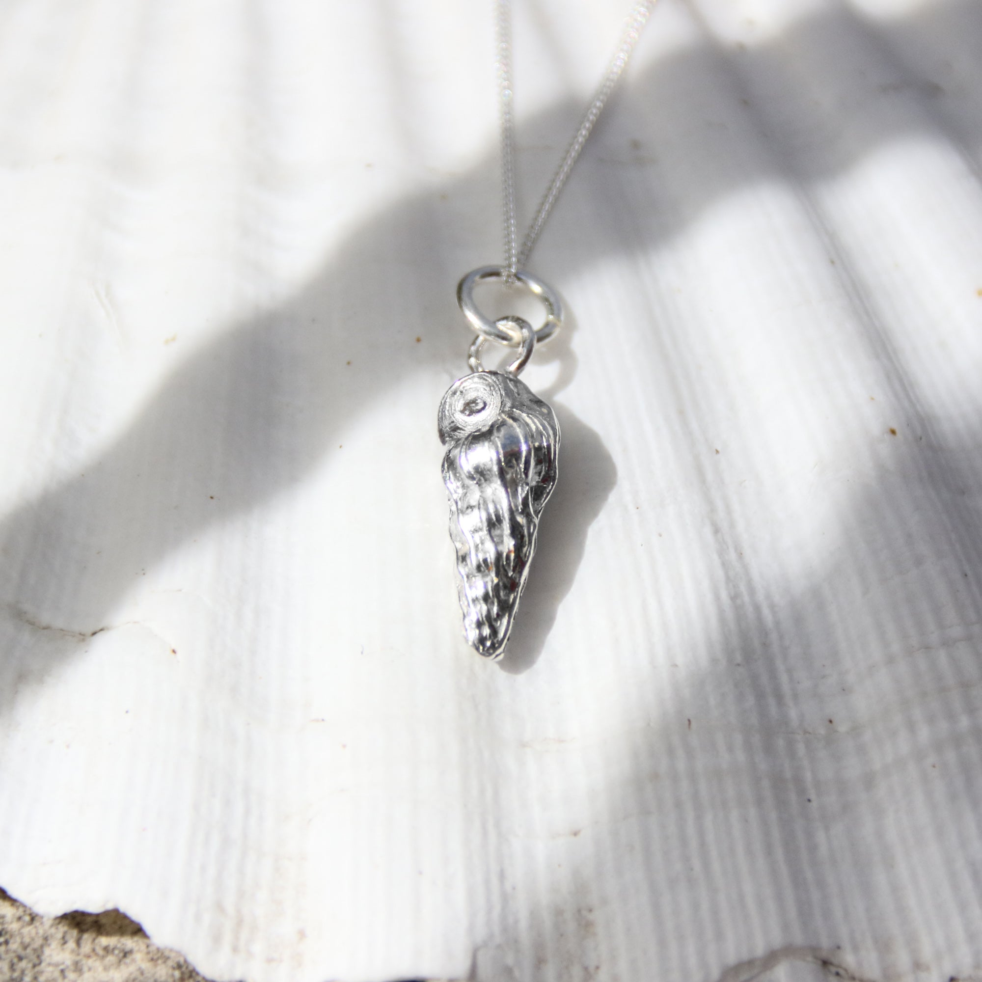 Barricane Wentletrap shell necklace