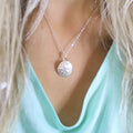Filipino Sand Dollar - Saltwater Souls fine silver (.999) cast of a sand dollar found in the Philippines.
