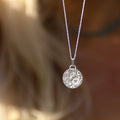 Little Coral Necklace - Saltwater Souls fine silver (.999) coral texture pendant necklace cast from a real piece of coral.