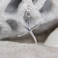 Starfish Cove - Saltwater Souls fine silver (.999) starfish necklace.