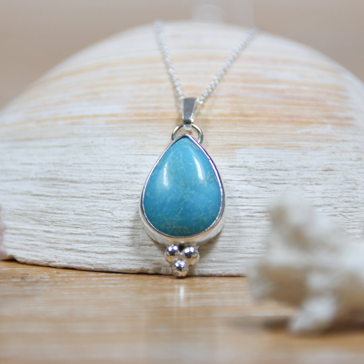 Turquoise Teardrop