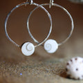 Shiva Tides - Saltwater Souls recycled sterling silver shiva shell earrings.